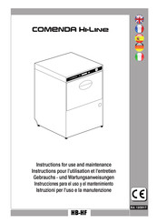 COMENDA Hi-Line HF45-R Instrucciones Para El Uso Y El Mantenimiento