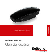 ReSound Multi Mic Guia Del Usuario