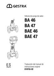 GESTRA BA 47 Manual De Instrucciones