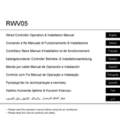 Airwell RWV05 Manual De Operación E Instalación