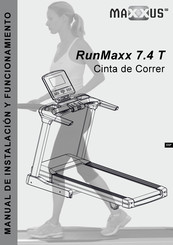 Maxxus RunMaxx 7.4 T Manual De Instalación Y Funcionamiento