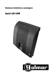 golmar Tiptel 2/8 USB Manual Del Usuario