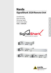 NARDA SignalShark 3320 Guia De Inicio Rapido