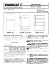 Enerpac PMB-1 Hoja De Instrucciones