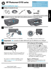 HP Photosmart D110 Serie Manual Del Usuario