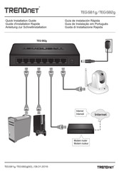 TRENDnet TEG-S81g Guía De Instalación Rápida