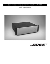 Bose FreeSpace 4400 Guia Del Usuario