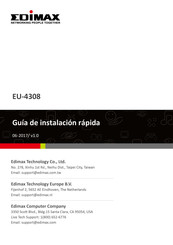 Edimax EU-4308 Guía De Instalación Rápida