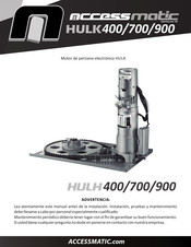 Accessmatic HULK400 Manual Del Usuario