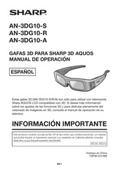 Sharp AN-3DG10-R Manual Del Usuario