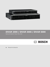 Bosch DIVAR 2000 Manual De Instalación