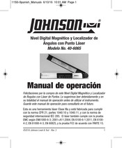 Johnson 40-6065 Manual De Operación