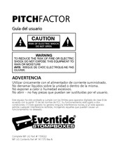 Eventide Harmonizer PitchFactor Guia Del Usuario