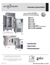 Alto-Shaam QC3-100/NT Manual Del Usuario