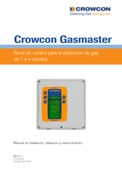 Crowcon Gasmaster Manual De Instalación, Utilización Y Mantenimiento