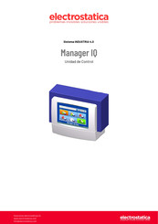 Electrostatica Manager IQ Manual De Instrucciones