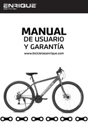 ENRIQUE AMA TU BICI Serie Manual De Usuario Y Garantía