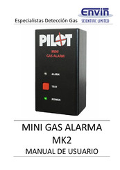 Envin PILOT MINI GAS ALARM Manual De Usuario