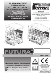 Ferrari Costruzioni Meccaniche Futura 2016 Manual De Uso Y Mantenimiento