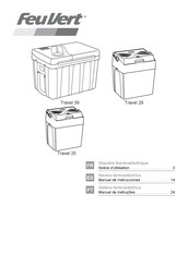 Feu Vert Travel 25 Manual De Instrucciones
