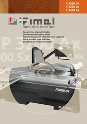 Fimal P 3200 Sx Guia De Inicio Rapido