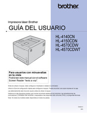 Brother HL-4570CDW Guia Del Usuario