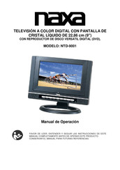 Naxa NTD-9001 Manual De Operación