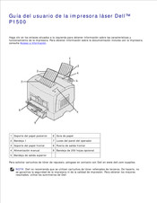 Dell P1500 Guia Del Usuario