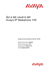 Avaya 1110 Guia Del Usuario