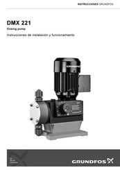 Grundfos DMX 221 Instrucciones De Instalación Y Funcionamiento