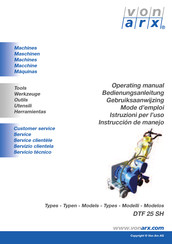 Von Arx DTF 25 SH Instruccion De Manejo