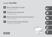 Epson Stylus Photo PX660 Manual De Funcionamiento Básico