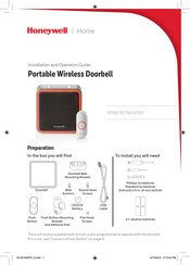 Honeywell RDWL917AX2000 Manual Del Usuario