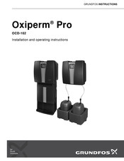 Grundfos Oxiperm Pro OCD-162 Instrucciones De Instalación Y Programación
