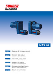 SUHNER MAX 40 Documentación Técnica