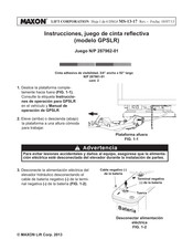 Maxon GPSLR Manual De Operación