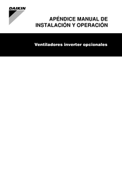 Daikin EUWA Serie Instalación Y Operación