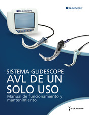 Verathon GlideScope AVL Manual De Funcionamiento Y Mantenimiento