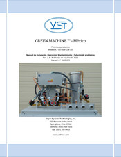 VST VST-GM-CS8-101 Manual De Instalación, Operación, Mantenimiento Y Solución De Problemas