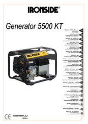 Ironside 5500 KT Manual De Utilización Y Mantenimiento