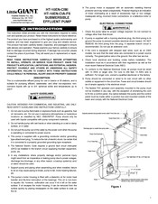 Little Giant HT-10EN-CIM Manual De Instrucciones