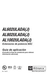 Altronix AL602ULADA Guía De Aplicación