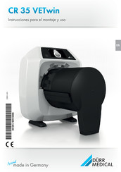 Dürr Medical CR 35 VETwin Instrucciones Para El Montaje Y Uso