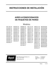 Bard W70A2-F Instrucciones De Instalación