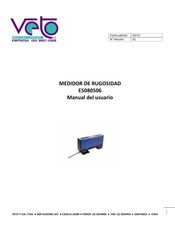 Veto E5080506 Manual Del Usuario