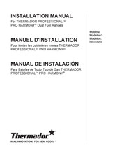 Thermador PRD305PH Manual De Instalación