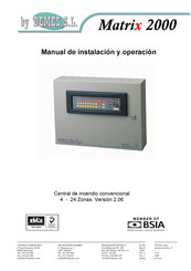 demes Matrix 2000 Manual De Instalación Y Operación