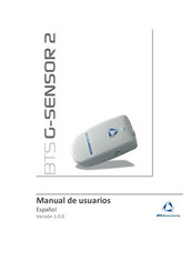 BTS G-Sensor 2 Manual De Usuarios