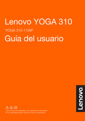 Lenovo YOGA 310-11IAP Guia Del Usuario