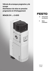 Festo MS6N-SV E-ASIS Serie Manual De Instrucciones De Utilizacion Y Mantenimiento